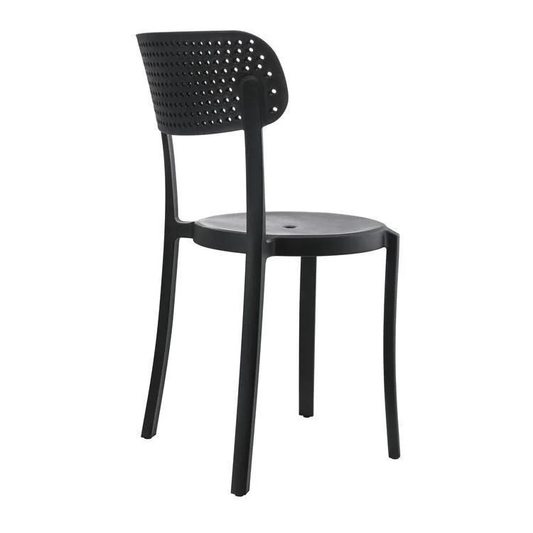 Modern Furniture Hot Sale Design Executive Metal Plastic Stackable Swivel Home Dining Chair