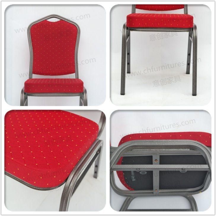 Hotel Chair Aluminum Stacking Metal Banquet Chair Yc-Zl10-01