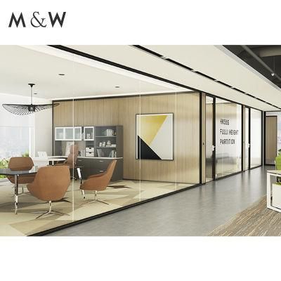 Morden Style Wall Cladding Soundproof Price Soundproof Partition Glass Design Partition Office Furniture