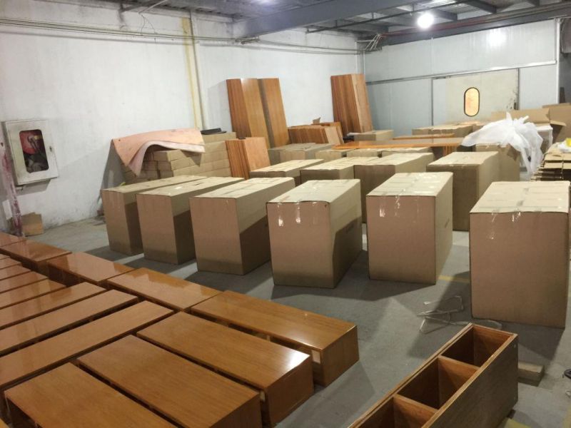 Moisture Proof Laminate Plywood with Veneer Apartment Furniture for Saudi Arabia