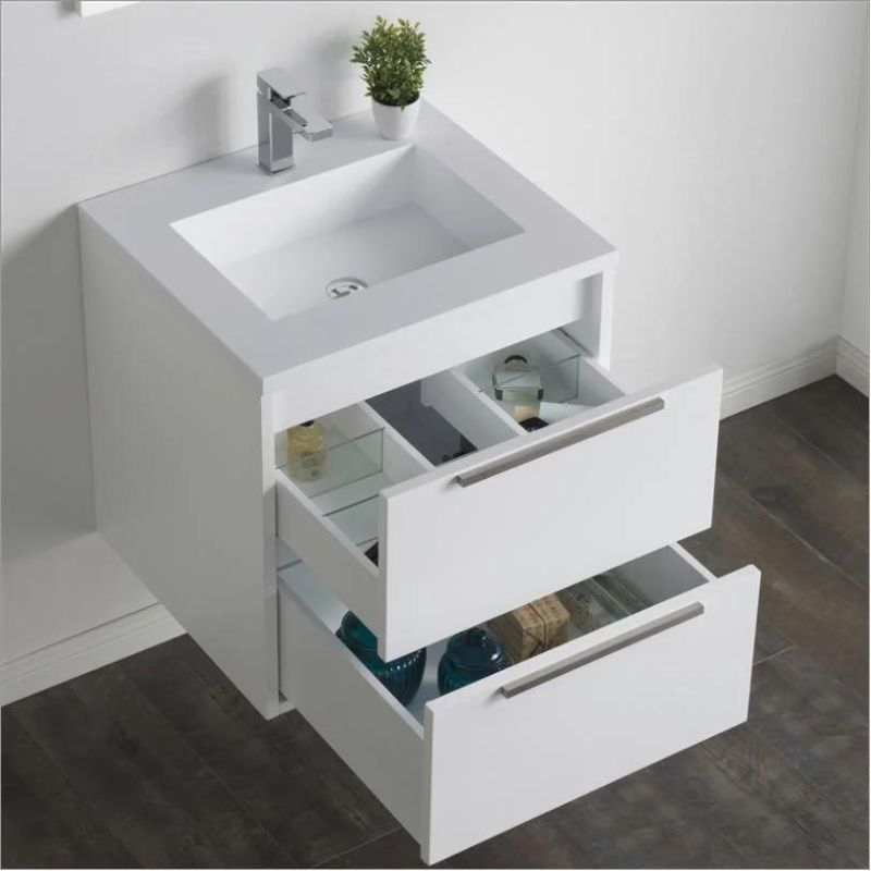 Modern Bathroom Furniture Luxury with Ceramics Basin