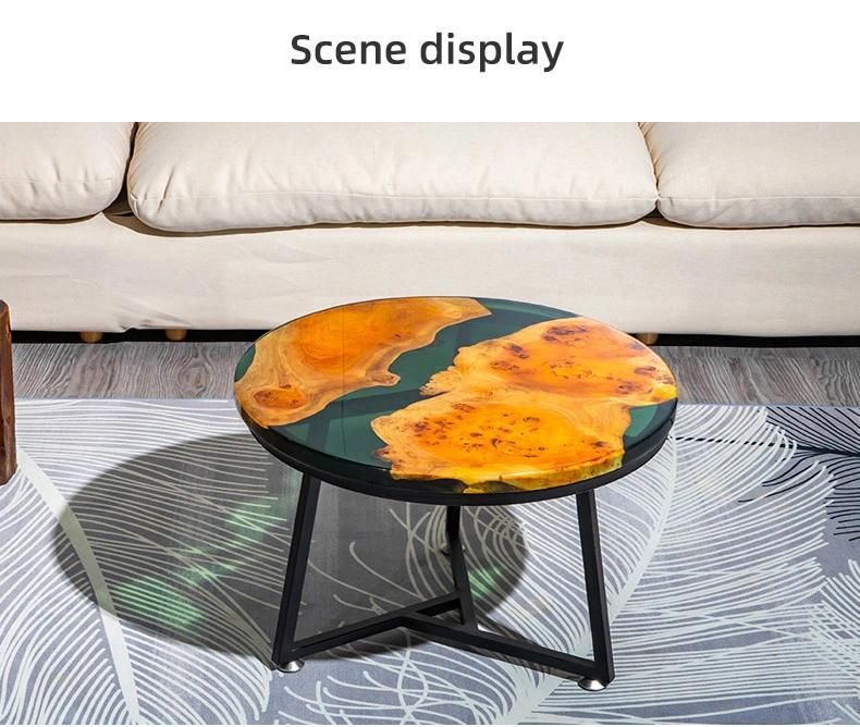 Wholesale Modern Design Furniture Epoxy Resin River Table