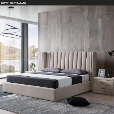 European Bedroom Furniture Luxury Modern Bed Wall Bed Gc1807