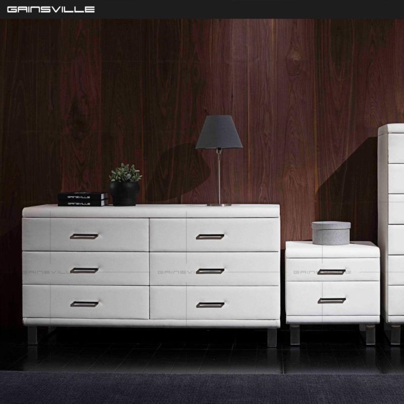 Modern Bedroom Furniture Sets Luxury Nightstand for Hotel Gns350