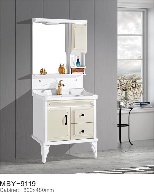 15mm PVC Bathroom Cabinet with Floor Model