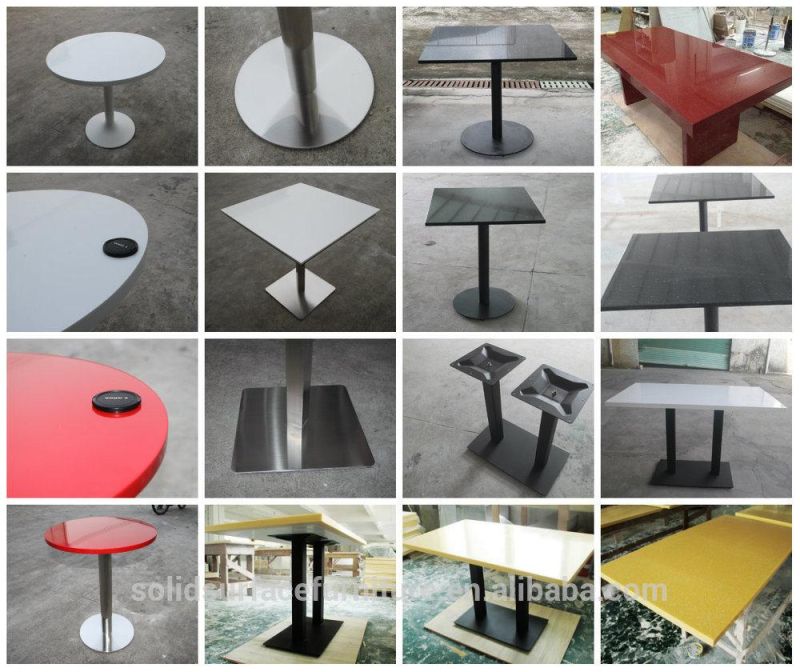 Customized Logo Modern Fast Food/Restaurant Table