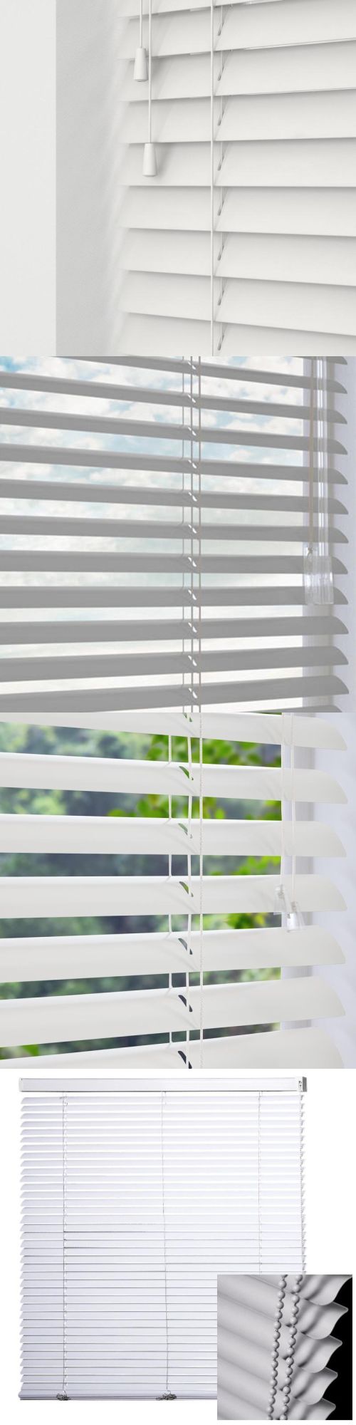 Wooden Slat Sunscreen Decorative Windows Made in China Faux Wood Venetian Blinds