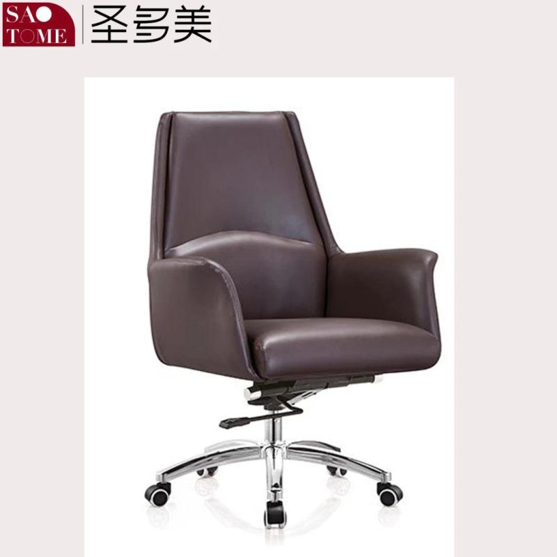 Modern Office Furniture Liftable West Leather Finish Office Chair