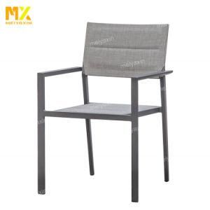 New Arrive Outdoor Garden Modern Dining Furniture with Steak Arm