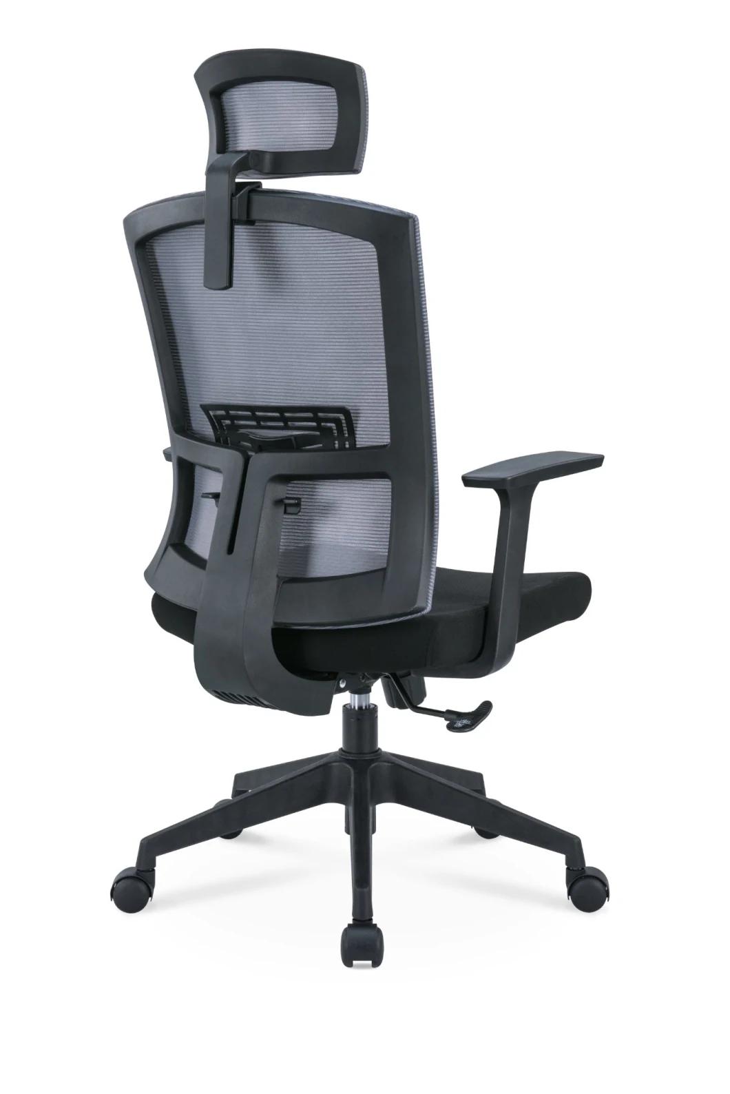 High Back Wheel Swivel Staff Boss Executive Modern Fabric Office Chair