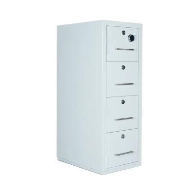 Water Resistant Impact Resistant Steel Vertical Drawer Cabinet Platinum