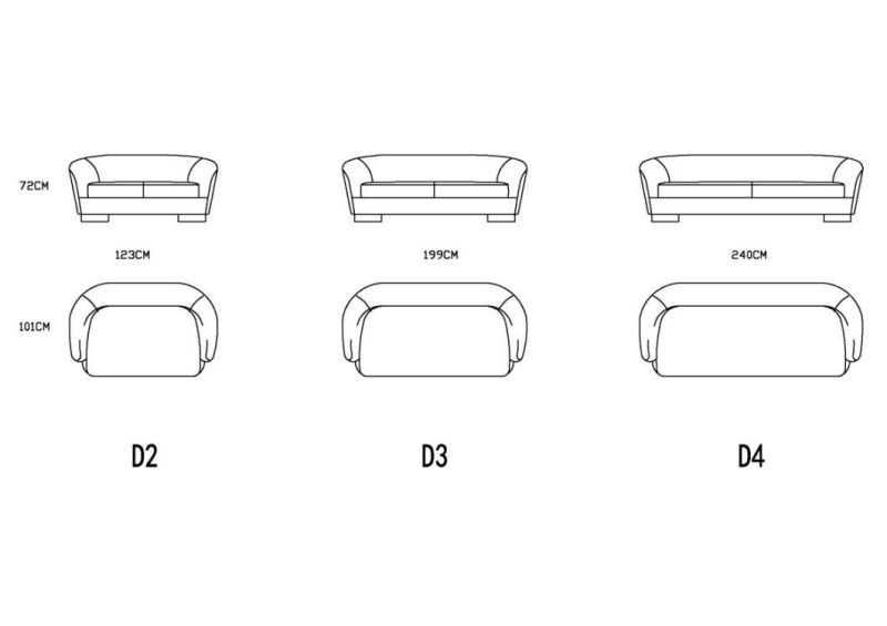 Promotion Stainless Steel Frame Gold Frame Home Living Room Furniture Small Loveseat Fabric Sofa