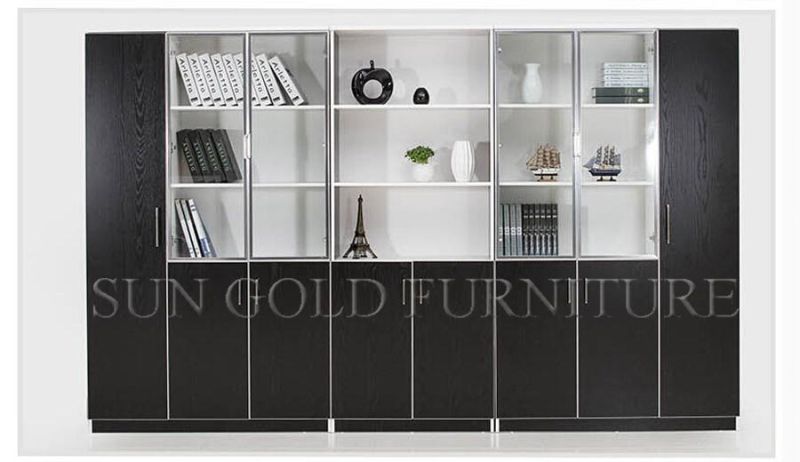 New Design High Quality Modern Office Furniture File Cabinet with Sliding Door Simple Style Office Storage Filling Cabinet