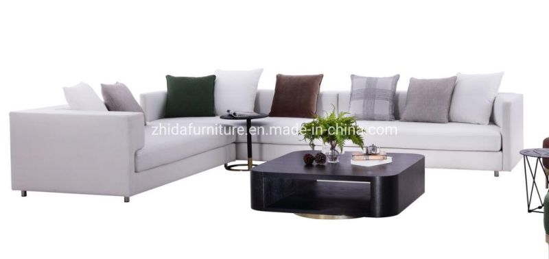 Living Room Furniture Modern Fabric Section Sofa