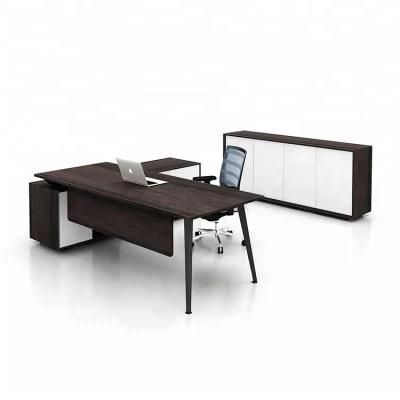 Luxury Wood Table Modular Office Furniture Modern CEO Executive Desk