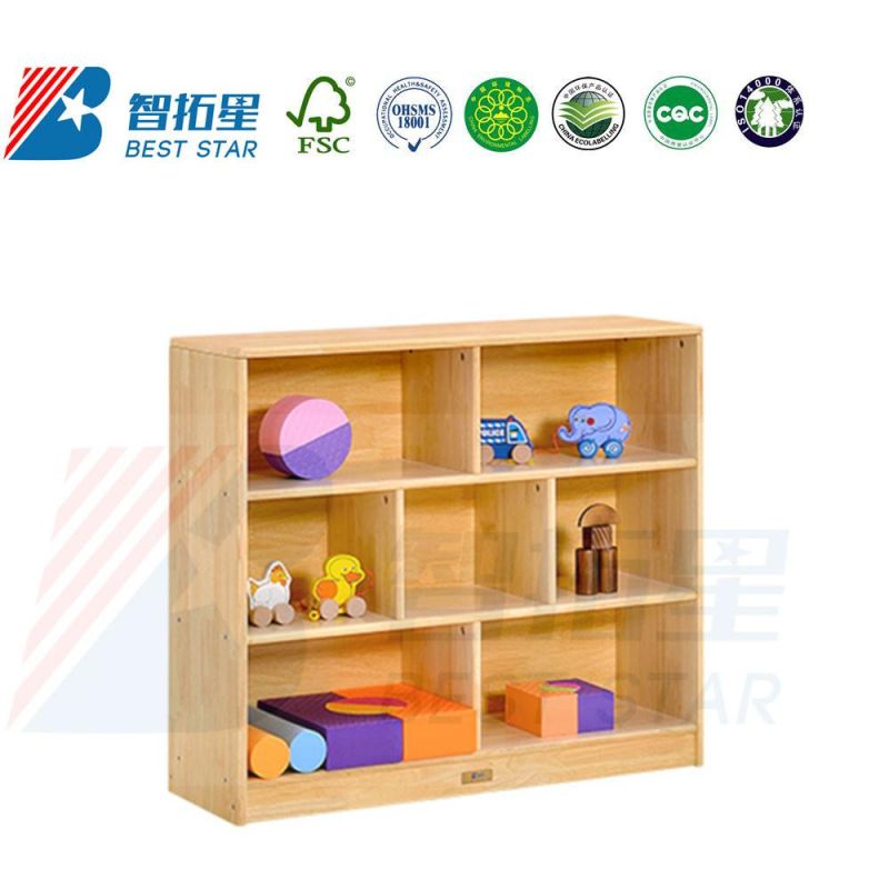 Kids Toy Storage, Baby Wood Cabinet, Kindergarten Wardrobe Cabinet Nursery Corner Cabinet, Children Combination Cabinet, Playroom Cabinet