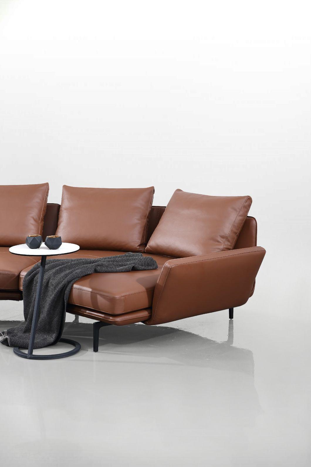 Modern Design Leather Sofa Home Furniture Sectional Sofa GS9020