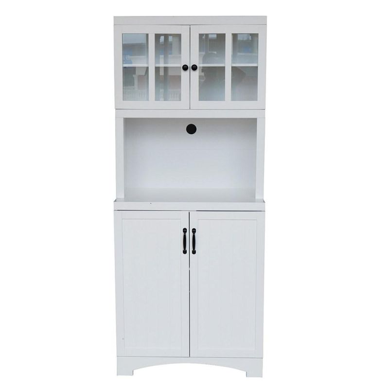 Home Furniture Modern White Shaker Kitchen Cabinets