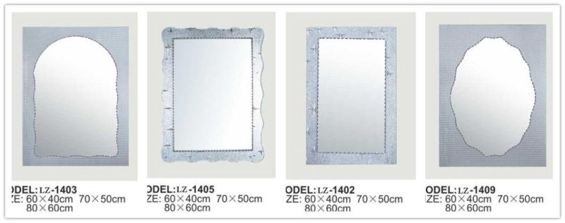 Practical Wall Mounted Double Bathroom Mirror 