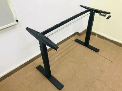 Chinese Manufacturers Simple Hand Lifting Table Learning Table Writing Desk Computer Desk