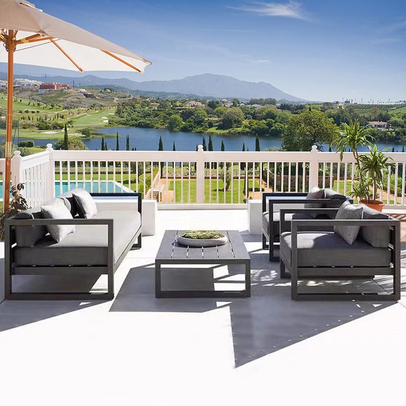 Outdoor Minimalism Style Modern and Fashion Rope Sofa Furniture Sets
