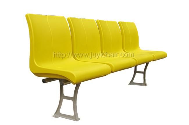 Blm-1417 Factory Price High Back Sports Plastic Chair Matel Leg Plastic Chair Yellow PE Plastic Chair Gymplastic Chair