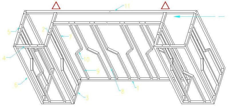 Modern Creative Art Furntiure Living Room Console Tables