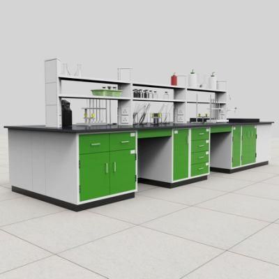 Biological Steel Lab Furniture with Sink, Chemistry Steel Lab Bench/