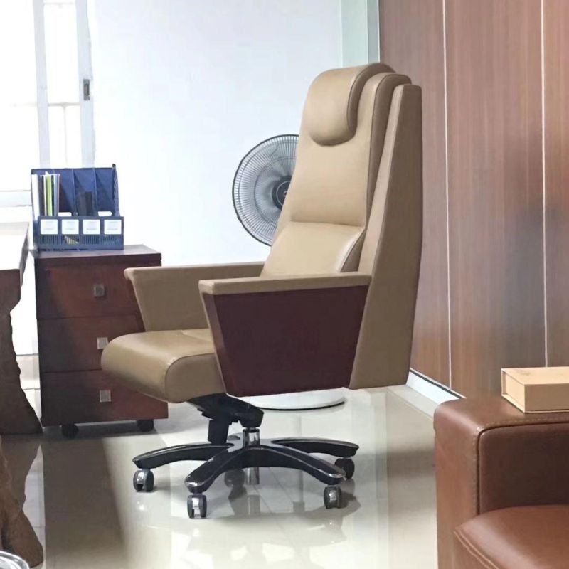 Zode Modern Home/Living Room/Office Furniture Ergonomic Leather Swivel and Executive Office Computer Chair