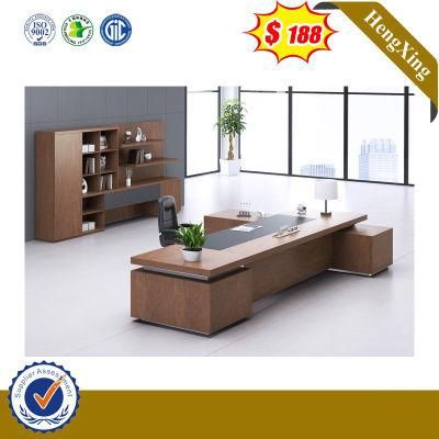 Melamine Laminated MDF Walnut Color Chinese Foshan Lecong Market Furniture (HX-8NE015)