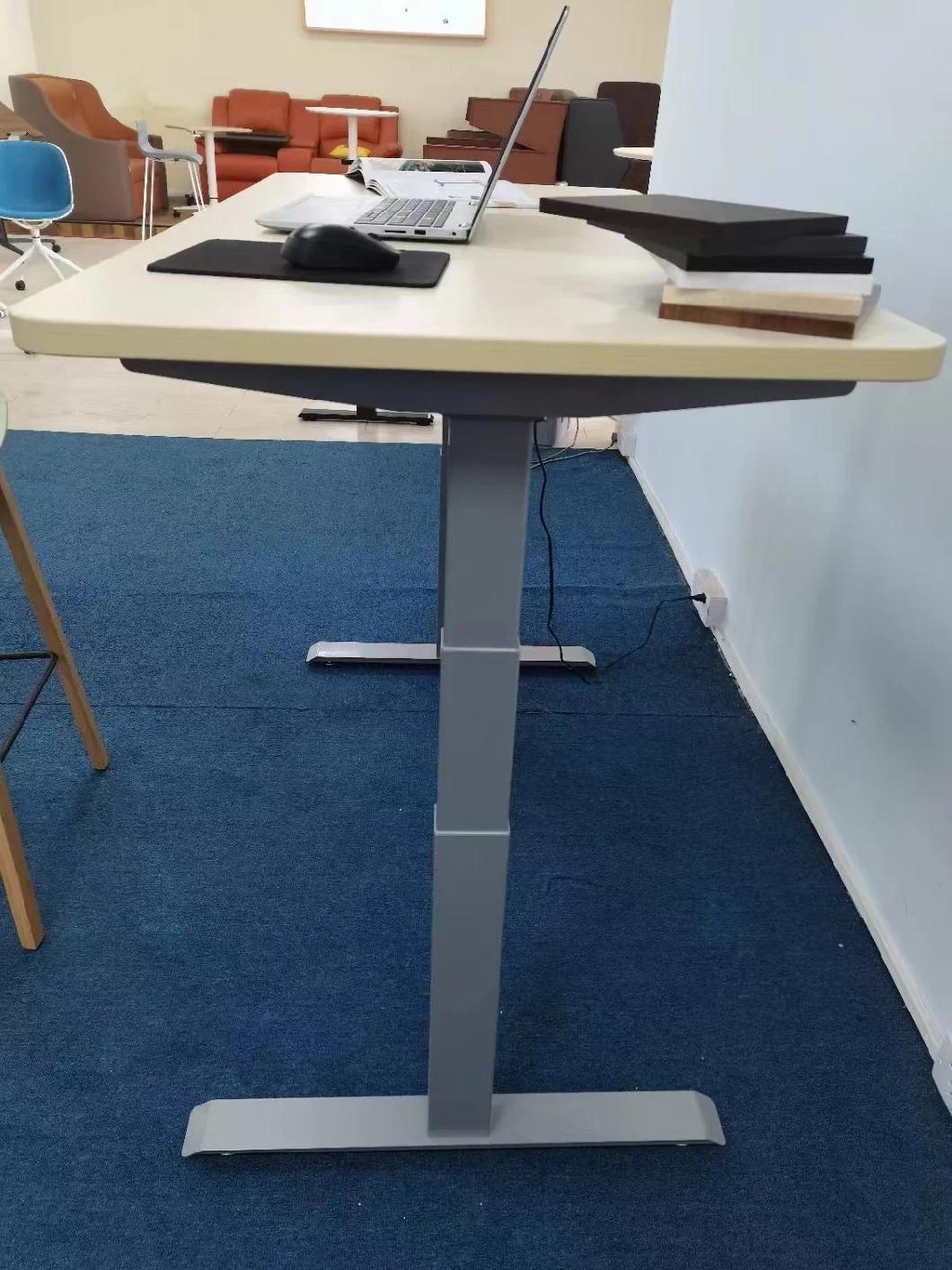 Wholesale Height Adjustable Ergonomic Electric Lifting Standing Table Office Desk with Dual Motors