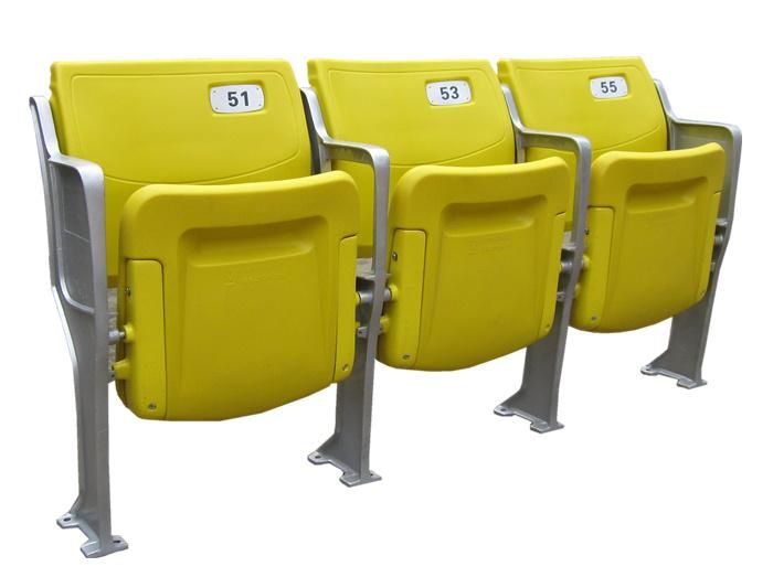 Hot Sale Blow Molding Plastic Chair Stadium Seats Fix to The Floor Blm-4151