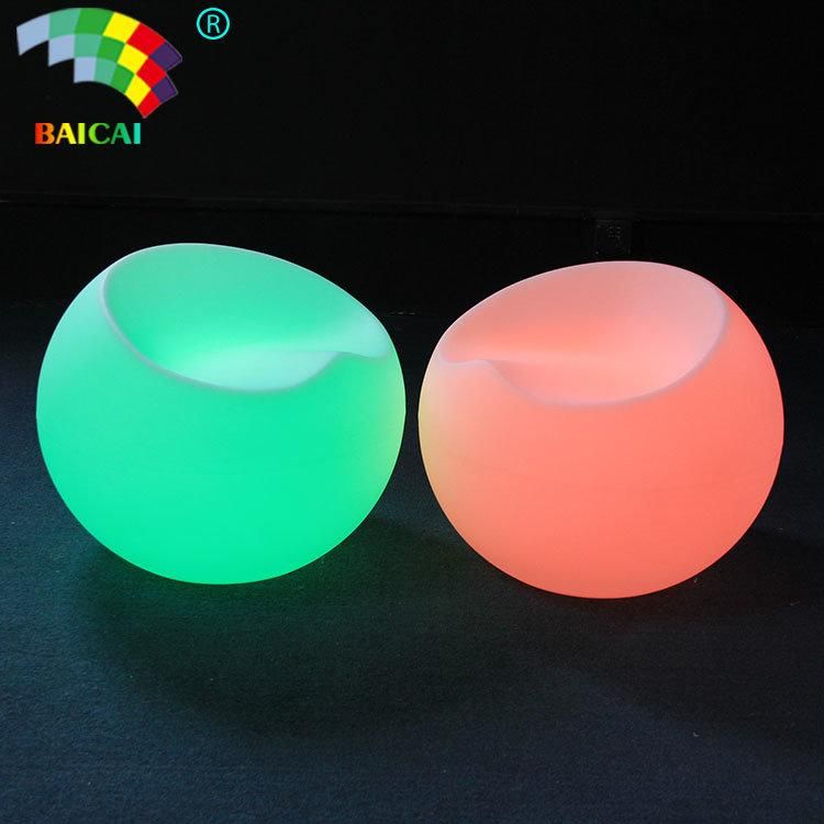 LED Illuminated Chair / Lounge Chair / LED Apple Chair