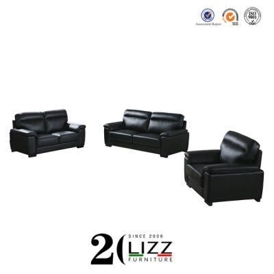 Cheap Modern Leisure Office Furniture Leather Sofa