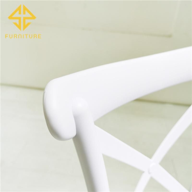 Modern Simple Style Light Weigh White Plastic Wedding Banquet Chair