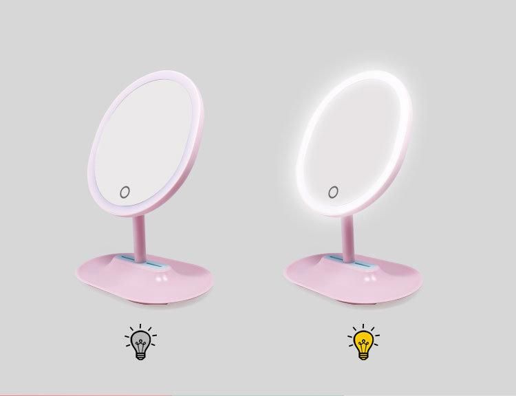 Newest Rechargeable Makeup LED Mirror for Dressing