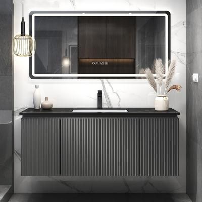 Marble Vanity Top Simple Modern Wall Cabinet Bathroom Vanity with Mirror