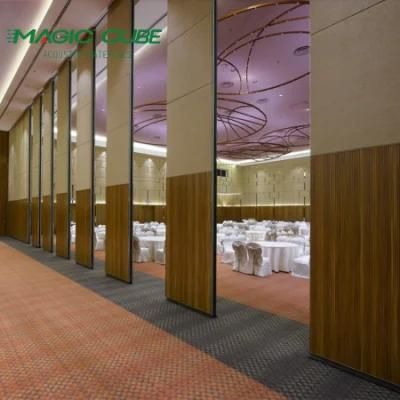 Waterproof Soundproof Sliding Folding Wall Partition for Multi-Function Hall for Office or Meeting Room