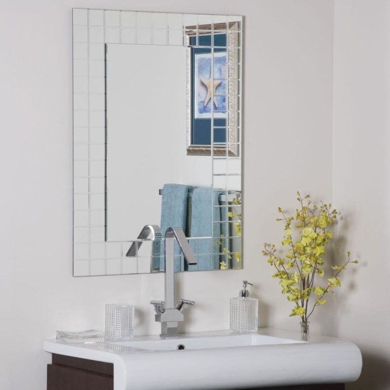 Wall Mirror Factory Wholesale Silver Modern Bathroom Mirror