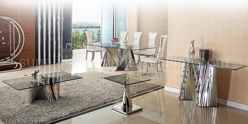 Wholesale China Factories Contract Furniture Supplier Stainless Steel Coffee Tables