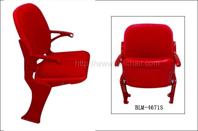 Blm-4671 Foldable Stadium Seats Stadium Chair for Outdoor Indoor Gym Arena Bleacher Seating Grandstand Chairs Sports Seats Plastic Chair for Stadium HDPE Chairs