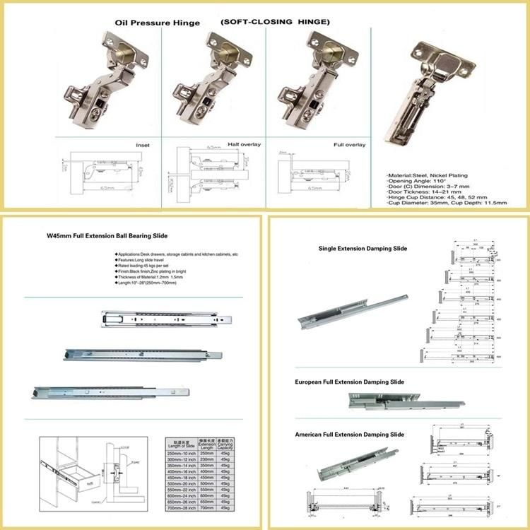 New Style Dovetail Construction Soft Closing Bathroom Furniture