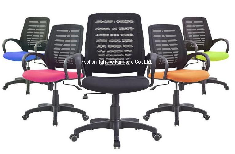 Low Back Swivel Style Modern Office Ergonomic Executive Leather Chair Optional Colors