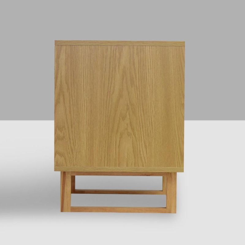 Rattan End Table, Side Table, Nightstand for Living Room