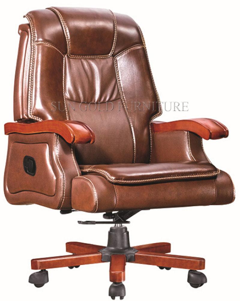 Foshan Office Chair Factory Swivel Cheap Leather Executive Chair