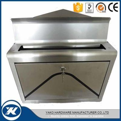 High Quality Stainless Steel Wall Mounted Post Box Mail Box