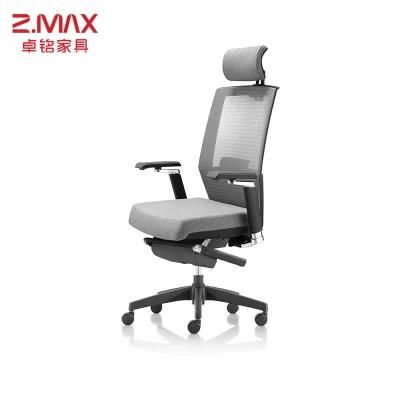 BIFMA Luxury Modern Ergonomic Swivel Chair Headrest Office Chair