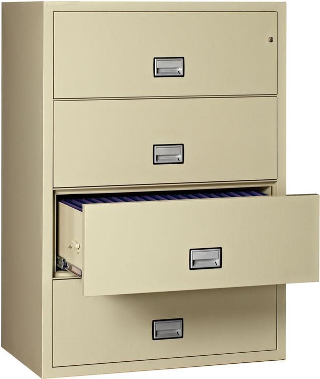 Modern Style Storage Cabinet Steel Office Furniture 4 Drawer Lateral Filing Cabinet