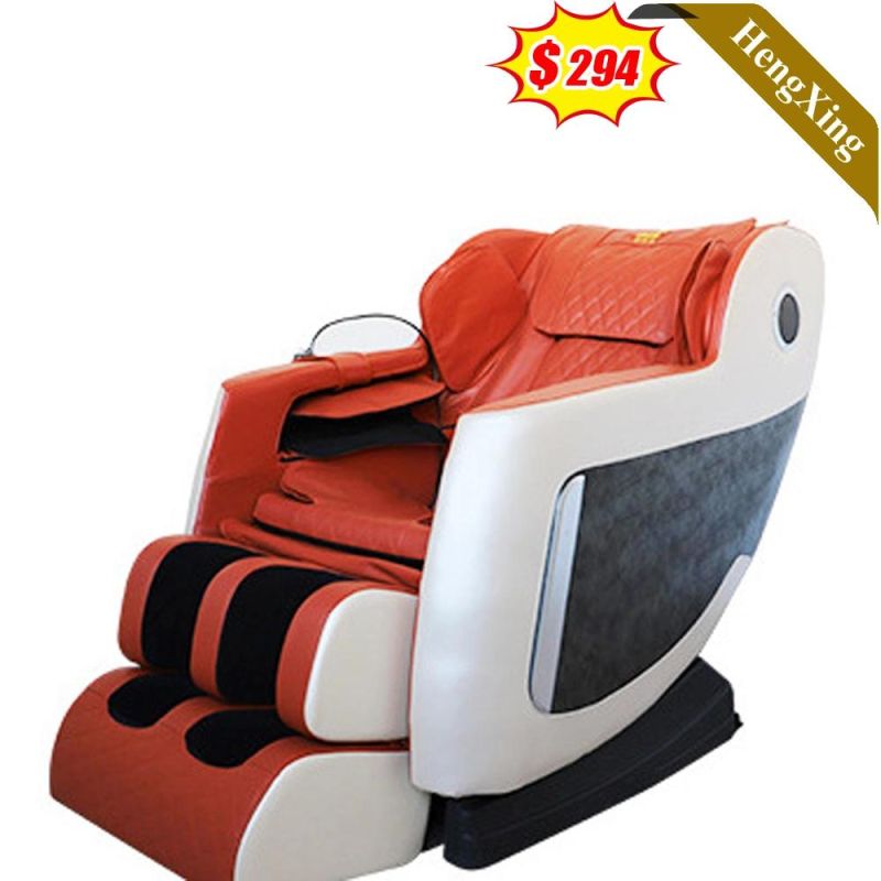 Modern Living Room Leisure Chair PU Leather with Ottoman Recliner Office Massage Chair