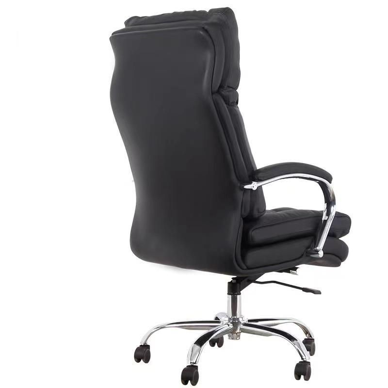 Luxurious Executive Office Chair, Big and Tall Office Desk Chair, High Back Comfortable Office Leather Chair